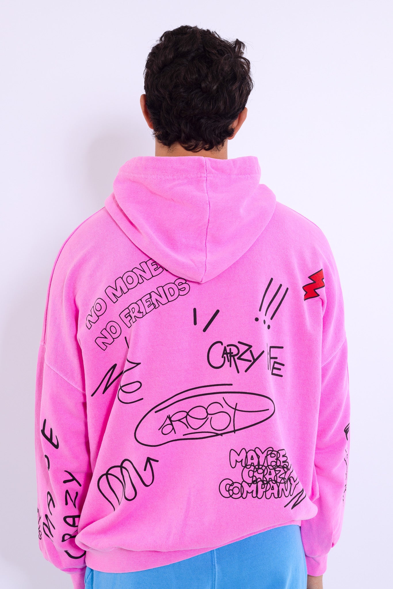 No Money No Friends Hoodie