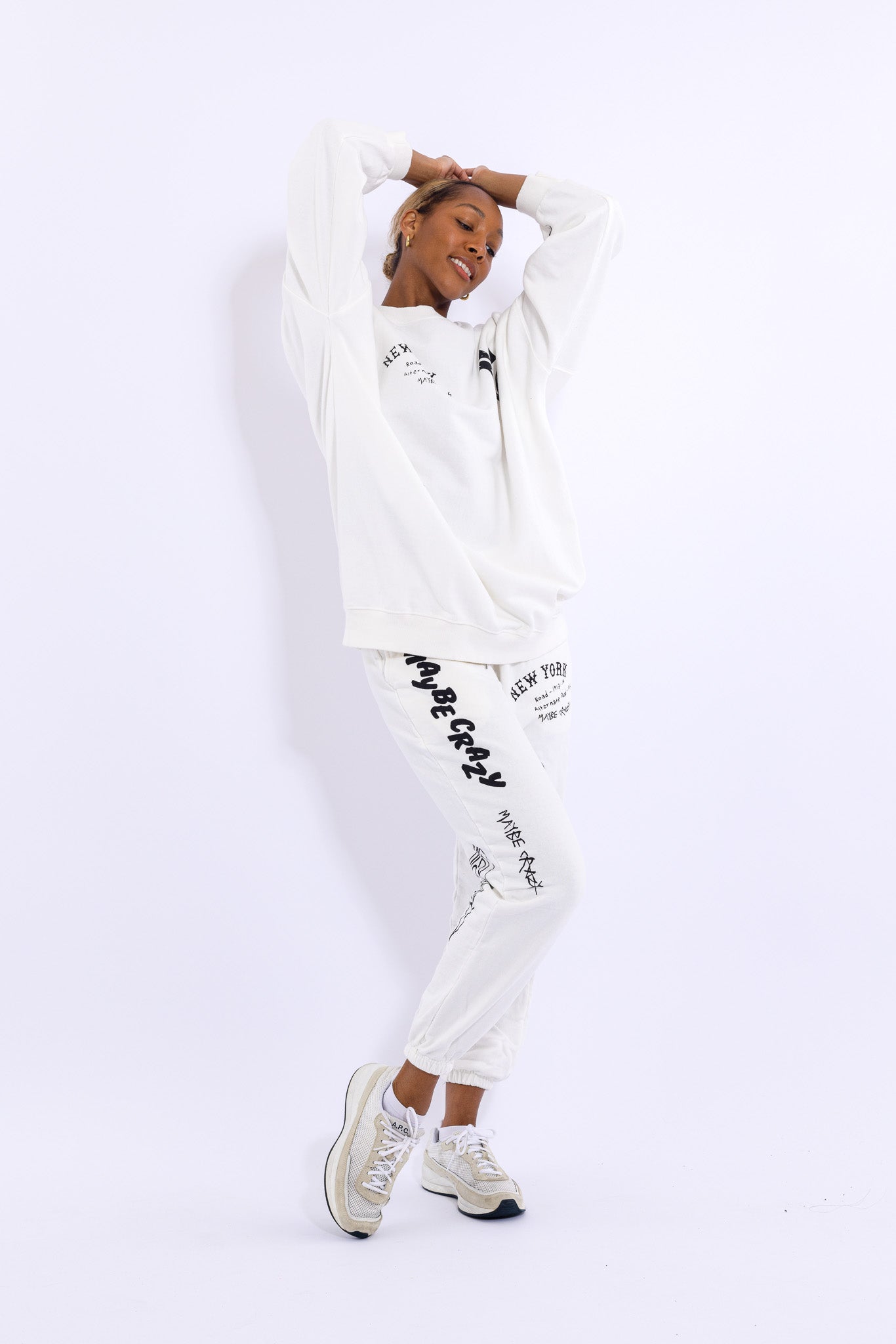 New York Crewneck SweatPants
