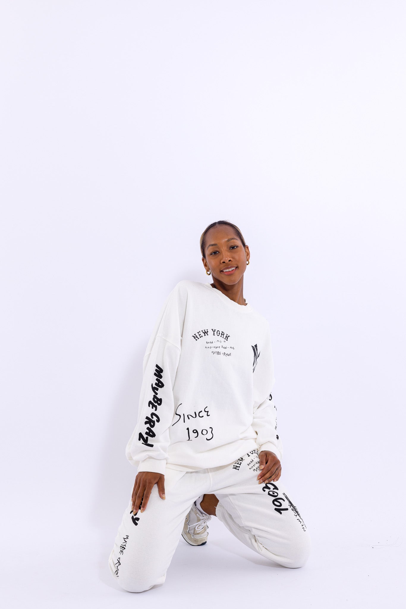New York Crewneck SweatPants