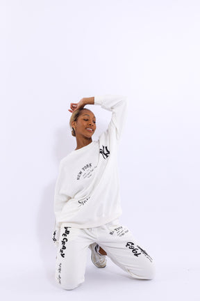 New York Crewneck SweatPants