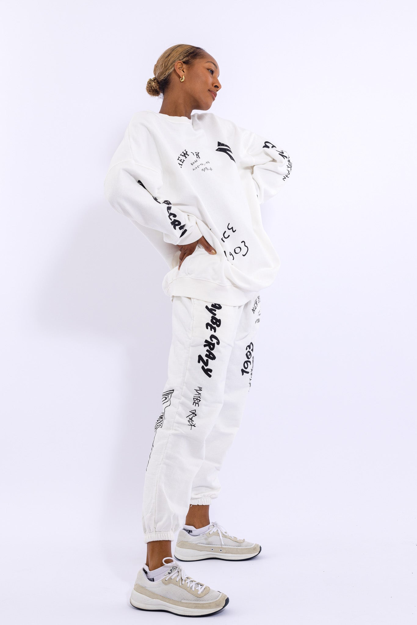 New York Crewneck SweatPants