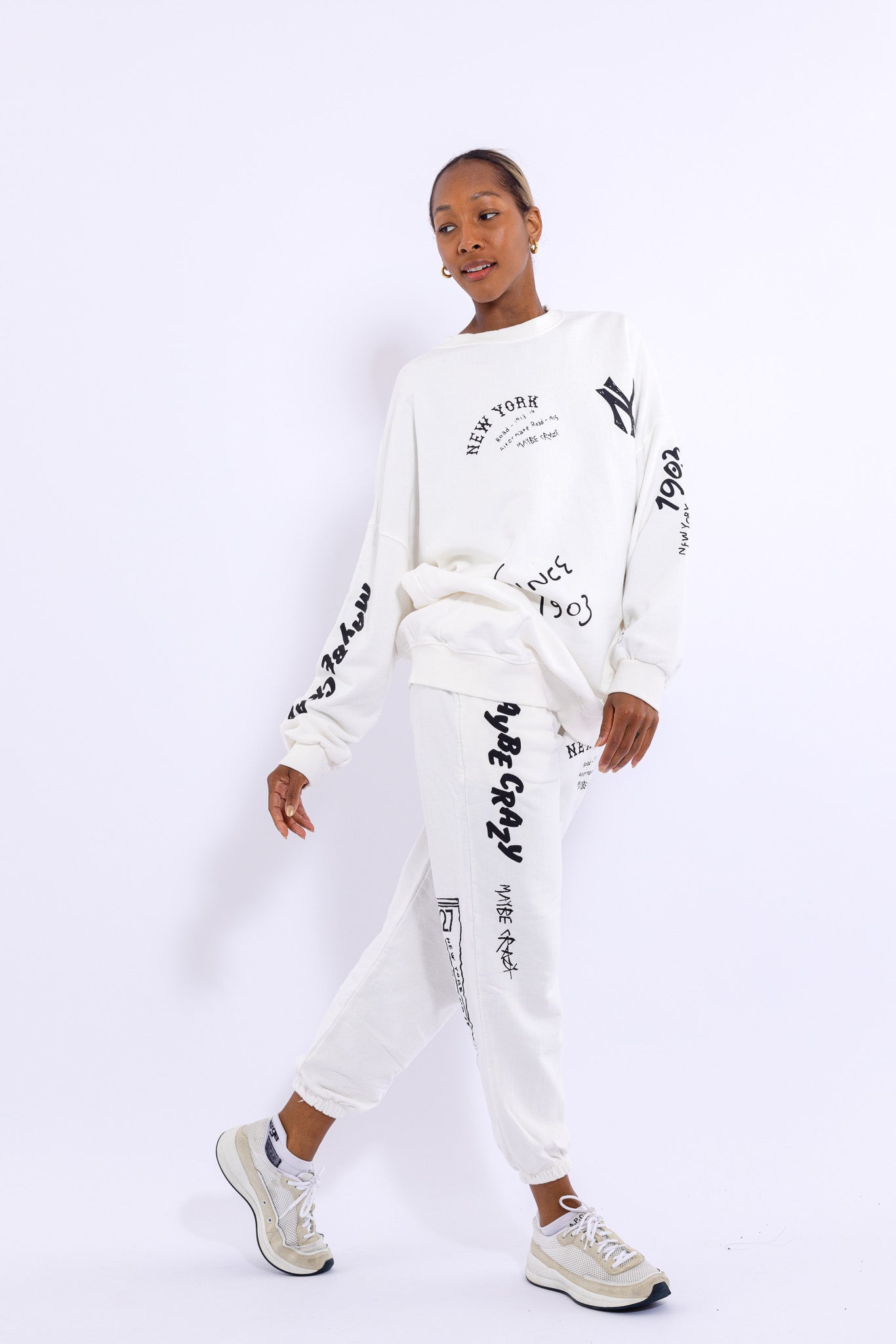 New York Crewneck SweatPants