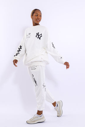 New York Crewneck SweatPants