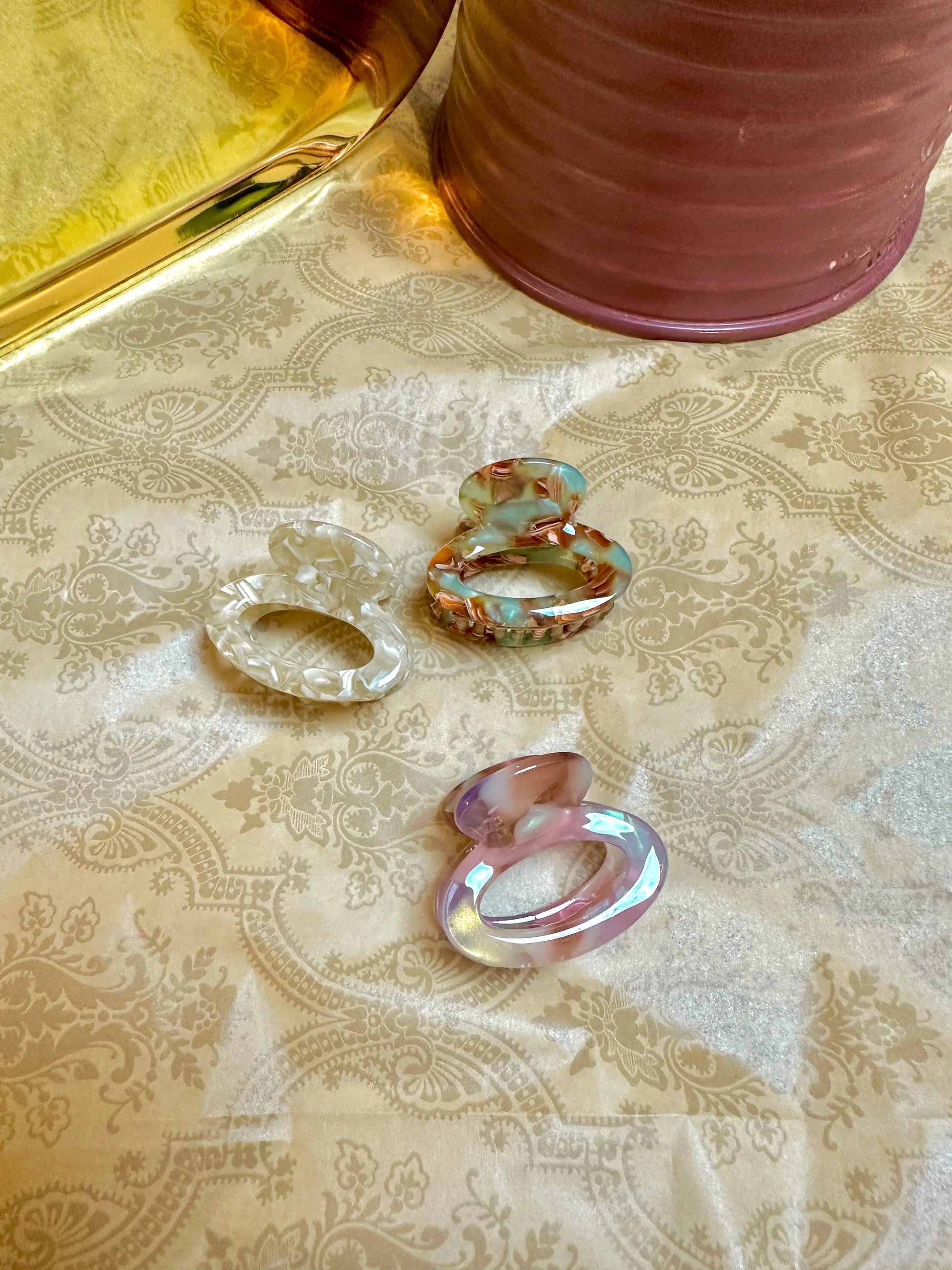 Oval Hollow Hair Clip MaybeCrazy