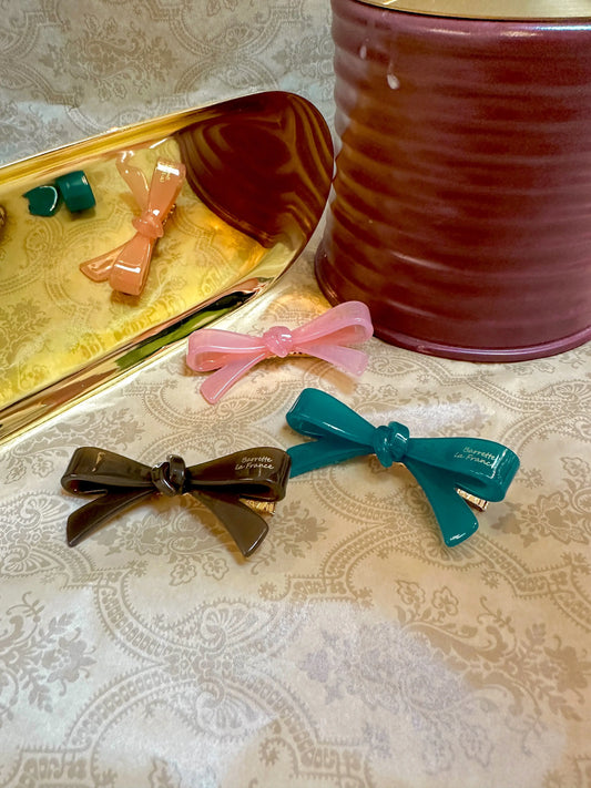 Butterfly Bow Barrette in Candy Tones MaybeCrazy