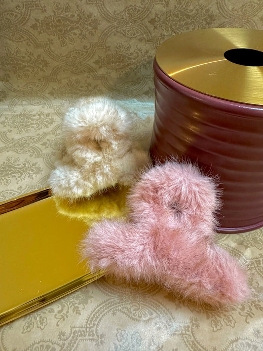 Imitation Mohair Hair Clip MaybeCrazy