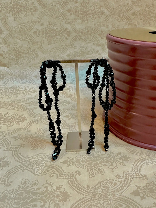 Tassel Butterfly Bow Earrings MaybeCrazy