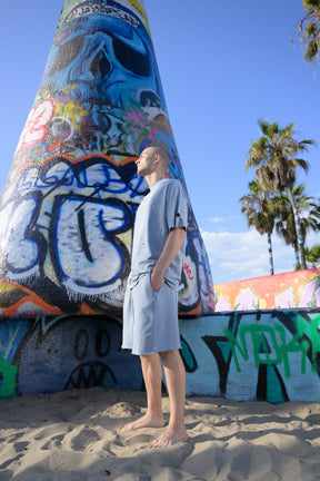 Loose Fit Shorts - Blue