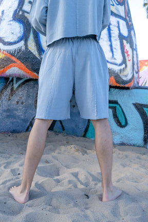 Loose Fit Shorts - Blue
