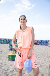 Neon Orange Tank Top