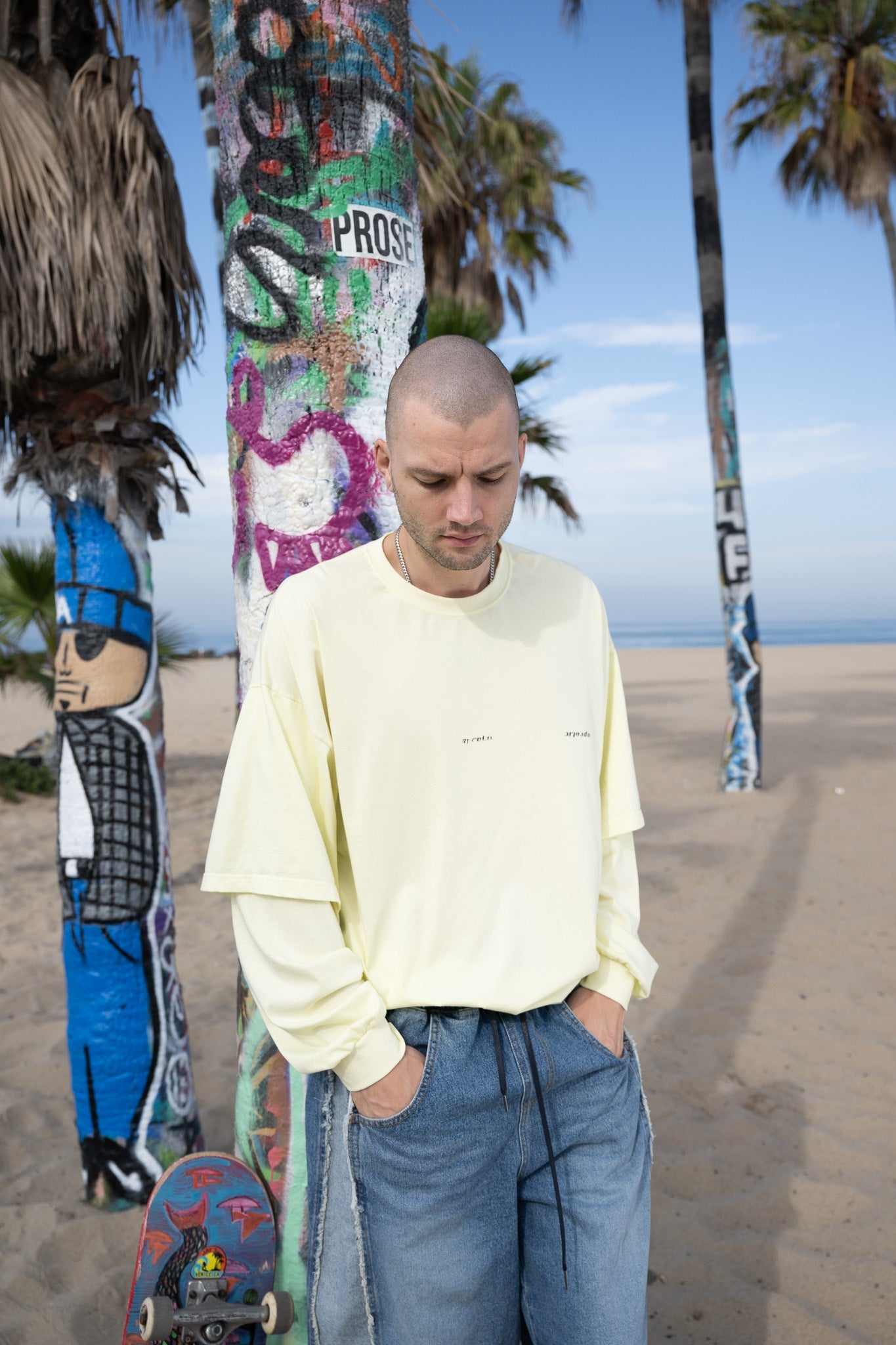 Two-Piece Cotton T-Shirt