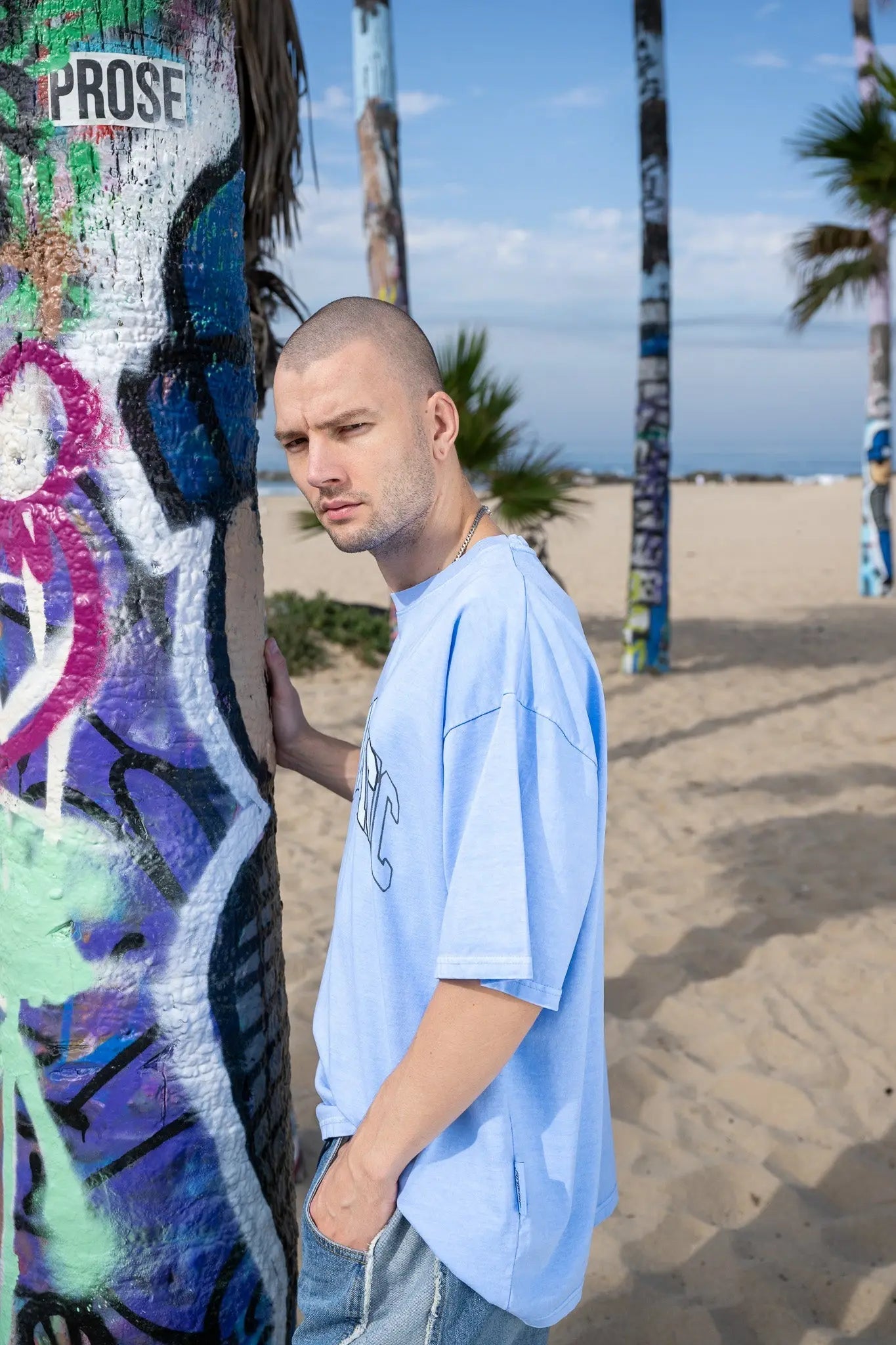 Blue Print Tee MaybeCrazy