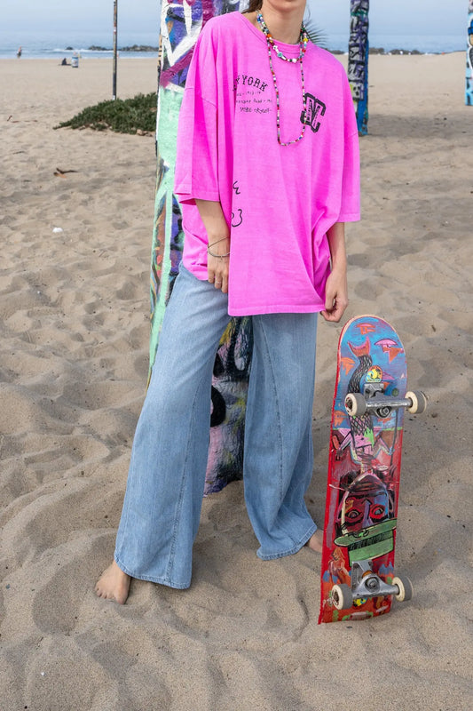 Micro-Flare Denim Jeans MaybeCrazy