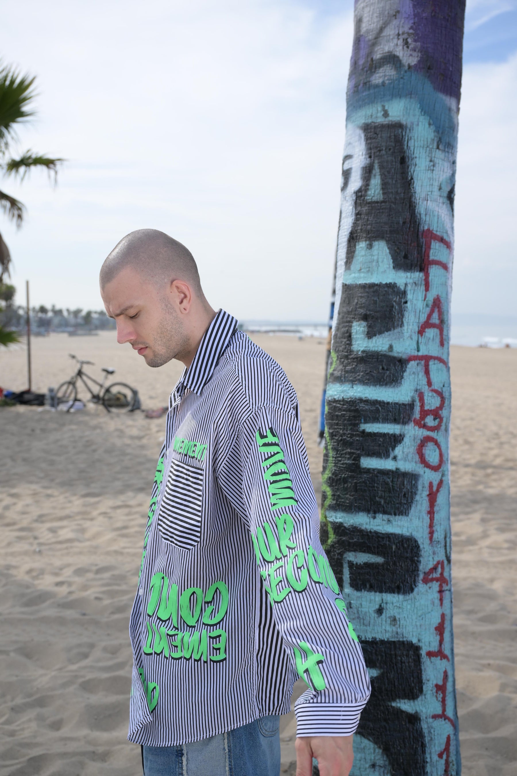 Hand-Printed Shirt