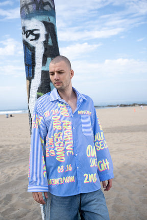 Hand-Printed Shirt