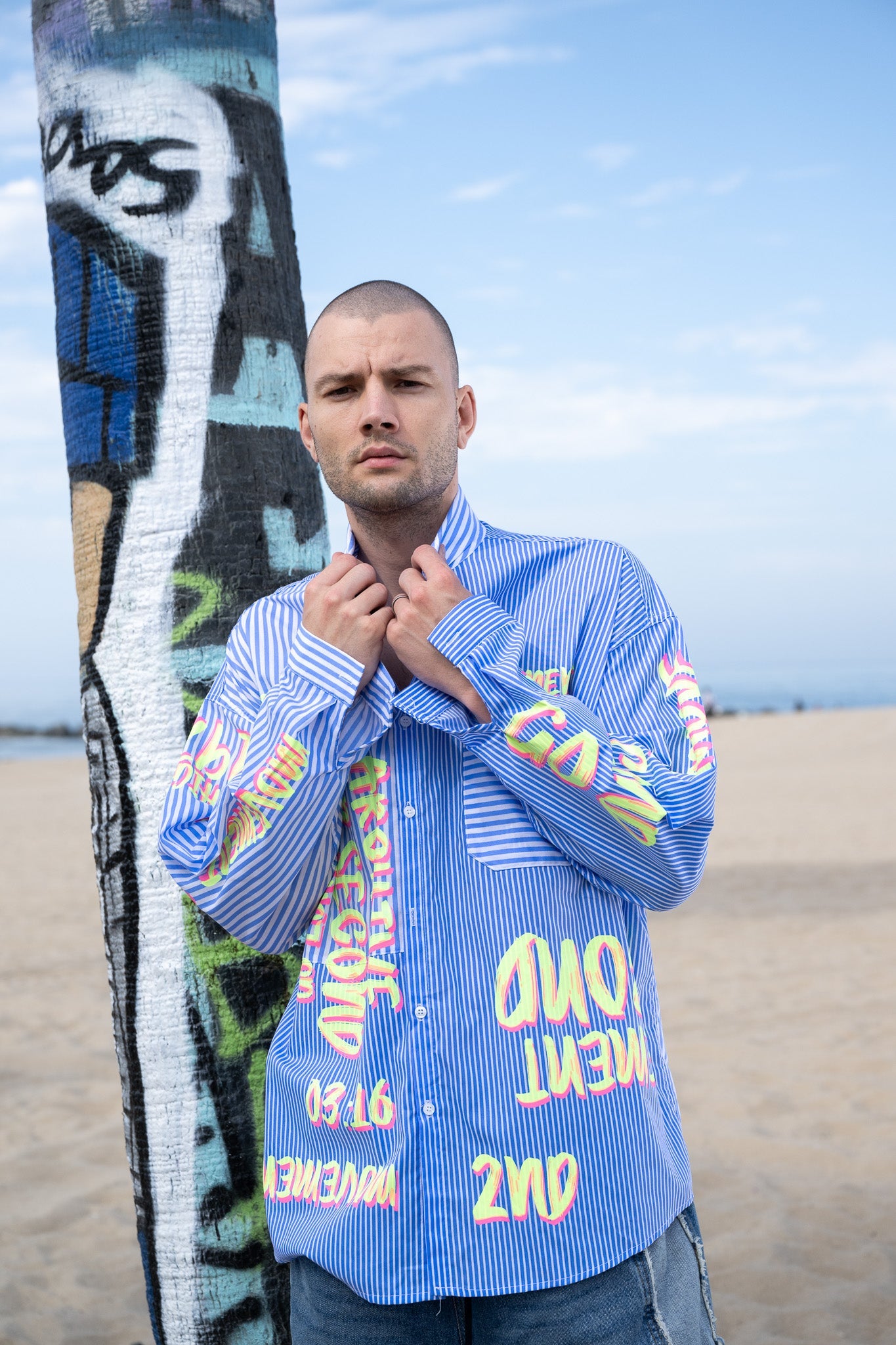 Hand-Printed Shirt