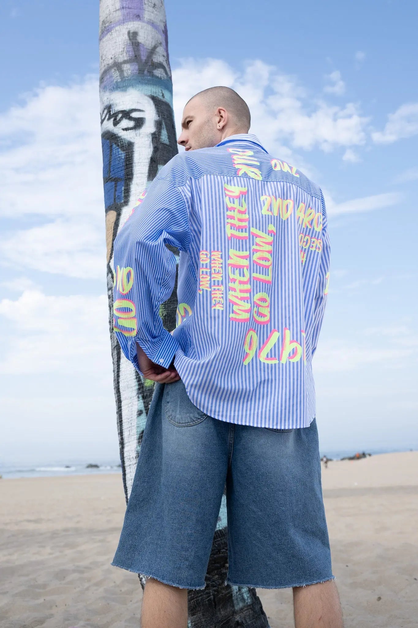 Hand-Printed Shirt MaybeCrazy