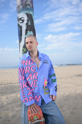 Hand-Printed Shirt