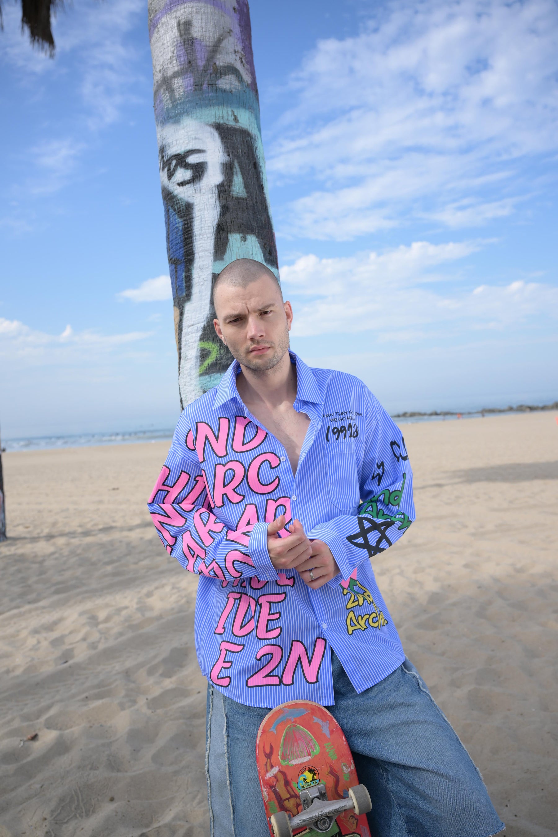 Hand-Printed Shirt