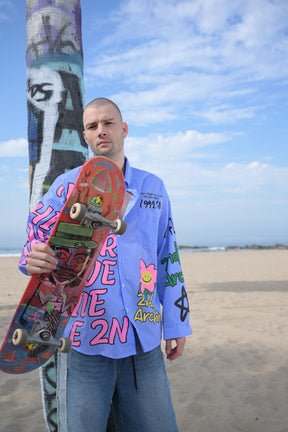 Hand-Printed Shirt
