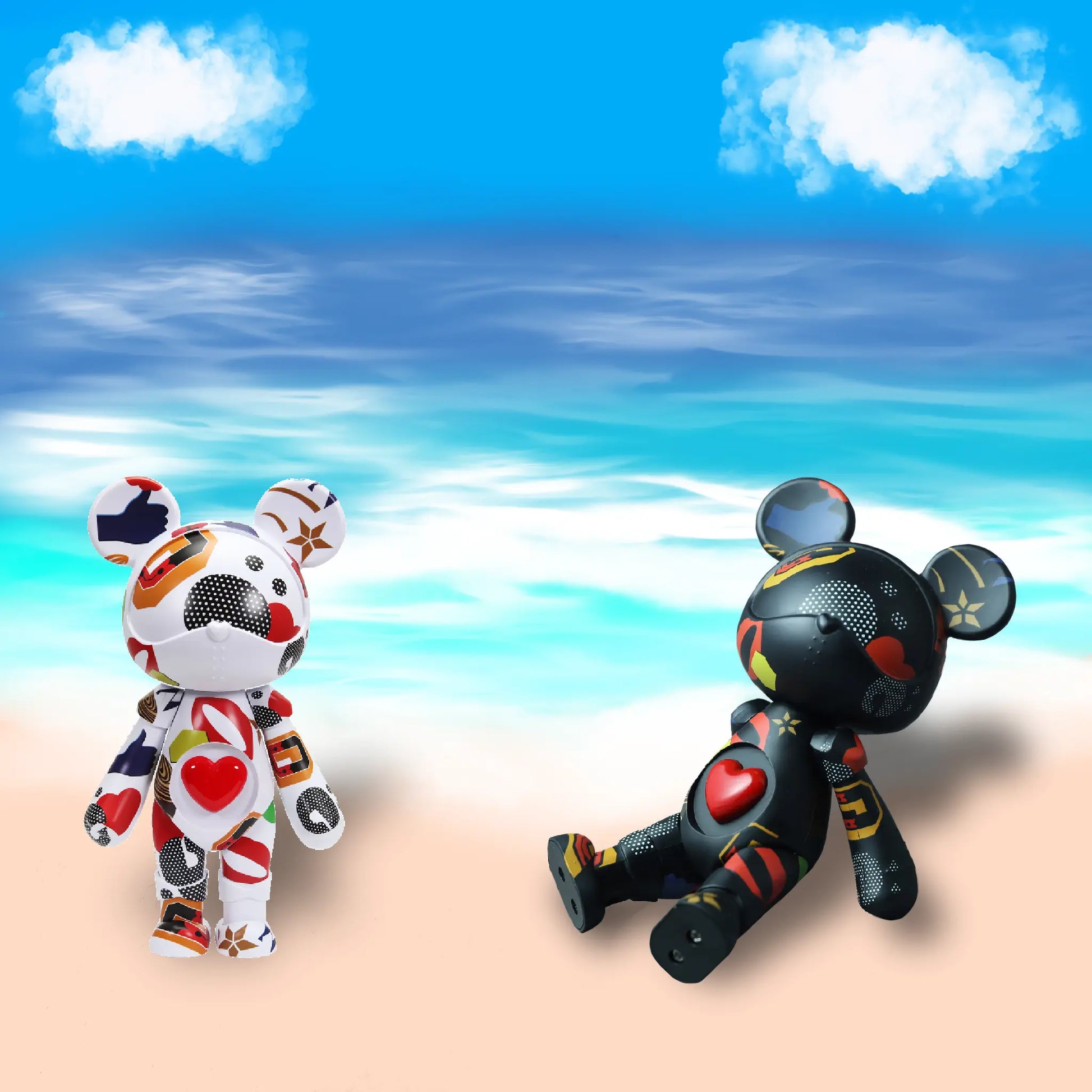 Maybe Crazy Monster Graffiti Model 335MM Maybe Crazy Monster