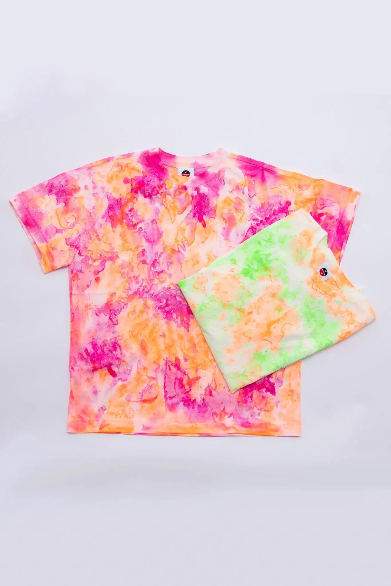 Blank Neon Tie-Dye T-Shirt Maybe Crazy
