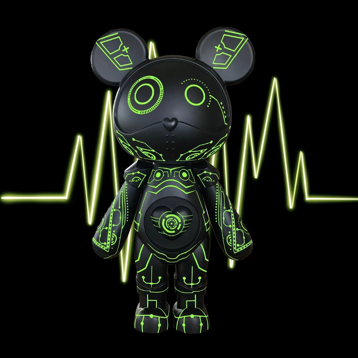 Limited Glows In Dark 725mm Maybe Crazy Monster